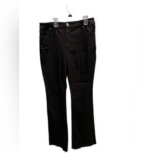 Inc.black bootcut jeans size 10